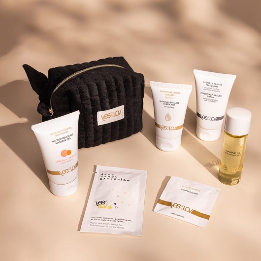 Набор YESforLOV La Trousse Enchantée в черной косметичке - YESforLOV - купить с доставкой в Курске