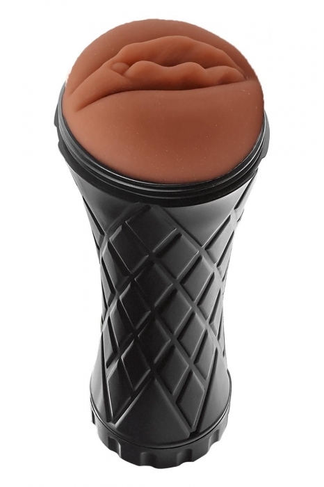 Коричневый мастурбатор-вагина Marly - Dream Toys - в Курске купить с доставкой