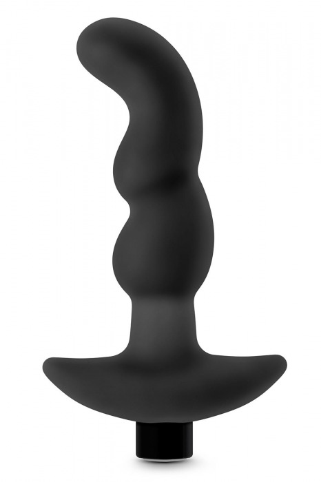 Черный вибромассажер простаты Prostate Massager 03 - 15,2 см. - Blush Novelties - в Курске купить с доставкой