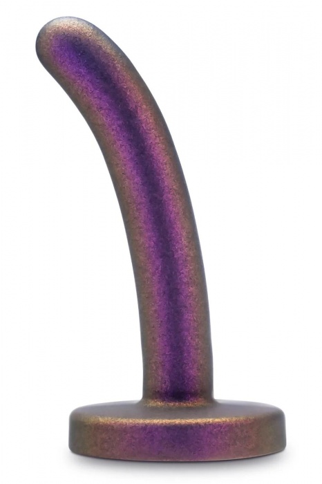 Фиолетовая насадка с гладкой поверхностью Surrender 4.75 Inch Beginner Pegging Dildo - 12 см. - Blush Novelties - купить с доставкой в Курске