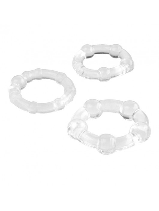 Набор из 3 эрекционных прозрачных колец - Boys of Toys - в Курске купить с доставкой