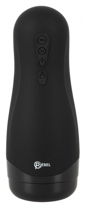 Черный вибромастурбатор с подогревом Masturbator with 3 Functions - Orion - в Курске купить с доставкой