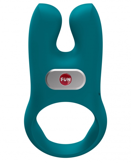 Зеленое эрекционное виброкольцо Nos - Fun Factory - в Курске купить с доставкой