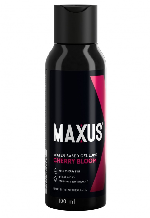 Лубрикант на водной основе MAXUS Cherry Bloom - 100 мл. - Maxus - купить с доставкой в Курске