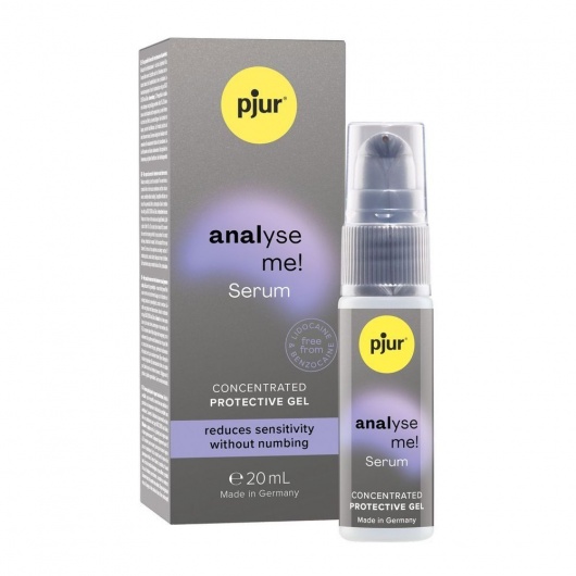 Расслабляющая анальная сыворотка pjur Analyse Me Serum - 20 мл. - Pjur - купить с доставкой в Курске