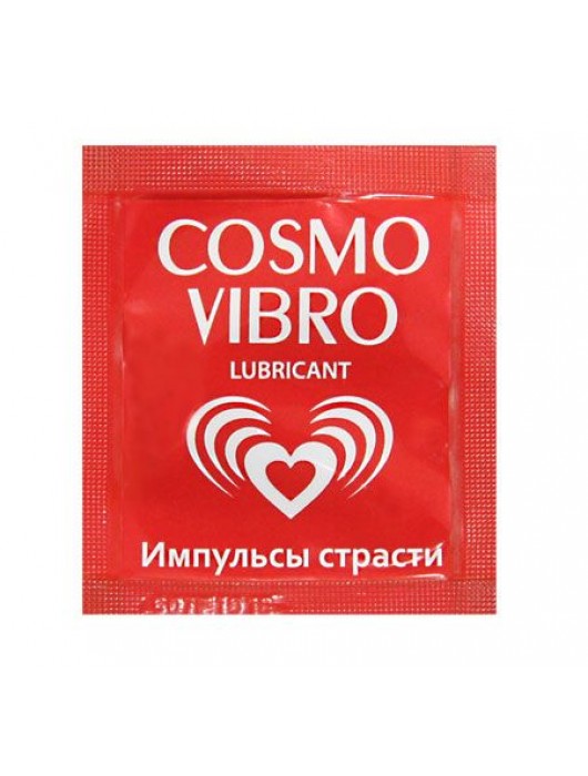 Пробник женского стимулирующего лубриканта на силиконовой основе Cosmo Vibro - 3 гр. - Биоритм - купить с доставкой в Курске