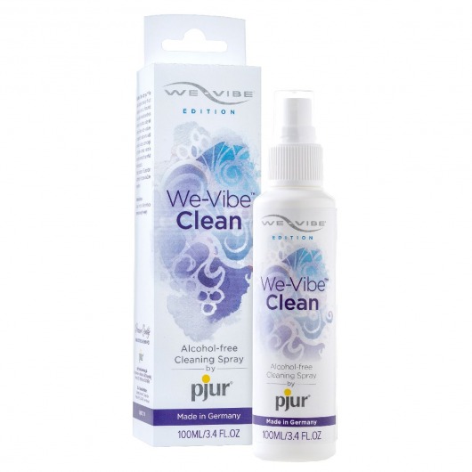 Очиститель для игрушек без спирта We-Vibe Clean - 100 мл. - Pjur - купить с доставкой в Курске
