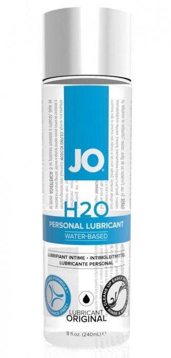 Нейтральный лубрикант на водной основе JO Personal Lubricant H2O - 240 мл. - System JO - купить с доставкой в Курске