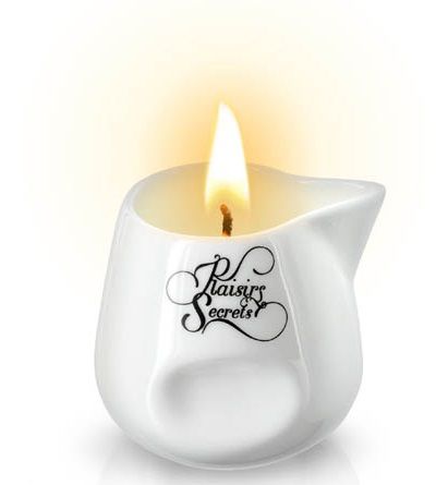 Массажная свеча с ароматом коктейля Космополитан Bougie de Massage Cosmopolitan - 80 мл. - Plaisir Secret - купить с доставкой в Курске