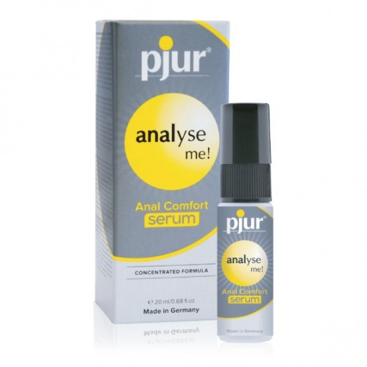 Анальный спрей pjur ANALYSE ME Serum - 20 мл. - Pjur - купить с доставкой в Курске