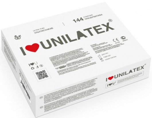 Ультратонкие презервативы Unilatex Ultra Thin - 144 шт. - Unilatex - купить с доставкой в Курске