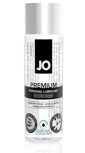 Охлаждающий лубрикант на силиконовой основе JO Personal Premium Lubricant Cooling - 60 мл. - System JO - купить с доставкой в Курске