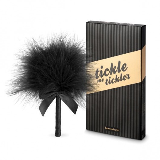 Пуховка для эротических игр Tickle Me Tickler - Bijoux Indiscrets - купить с доставкой в Курске