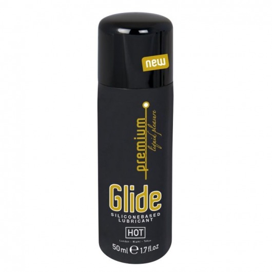 Интимный гель на силиконовой основе Premium Glide - 50 мл. - HOT - купить с доставкой в Курске