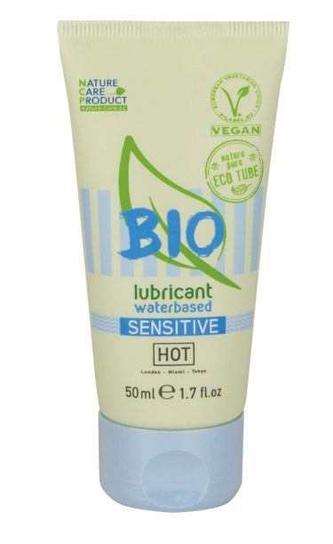 Органический лубрикант для чувствительной кожи Bio Sensitive - 50 мл. - HOT - купить с доставкой в Курске