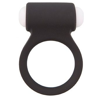 Чёрное эрекционное виброкольцо LIT-UP SILICONE STIMU RING 3 BLACK - Dream Toys - в Курске купить с доставкой