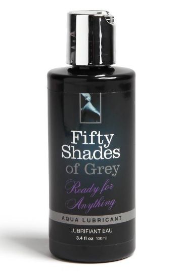 Лубрикант на водной основе Ready for Anything Aqua Lubricant - 100 мл. - Fifty Shades of Grey - купить с доставкой в Курске