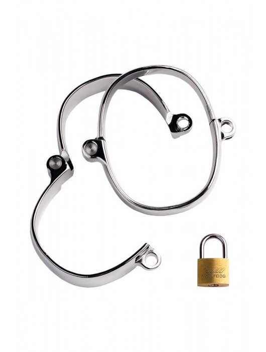 Металлический наручники с замком - ToyFa - купить с доставкой в Курске