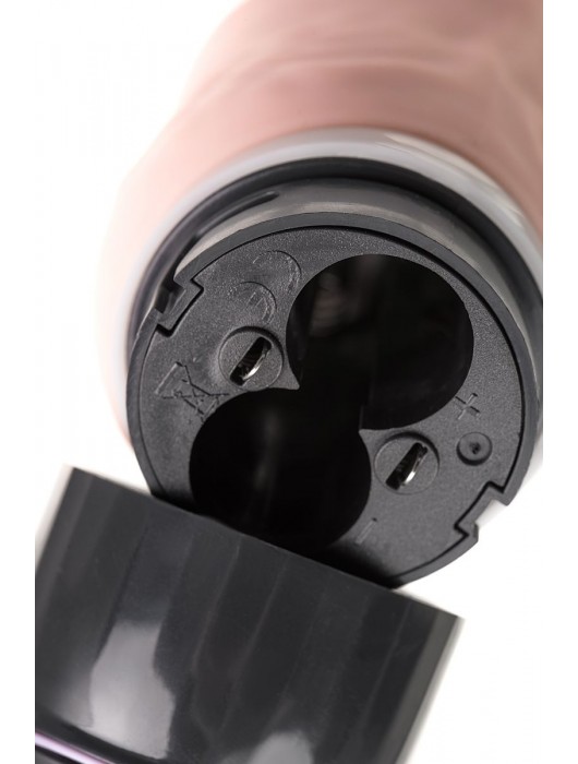 Телесный реалистичный мультискоростной вибратор A-Toys - 20,2 см. - A-toys