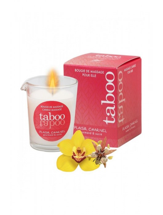 Массажное аромамасло с афродизиаками для женщин RUF Taboo Plaisir charnel - 60 гр. - RUF - купить с доставкой в Курске