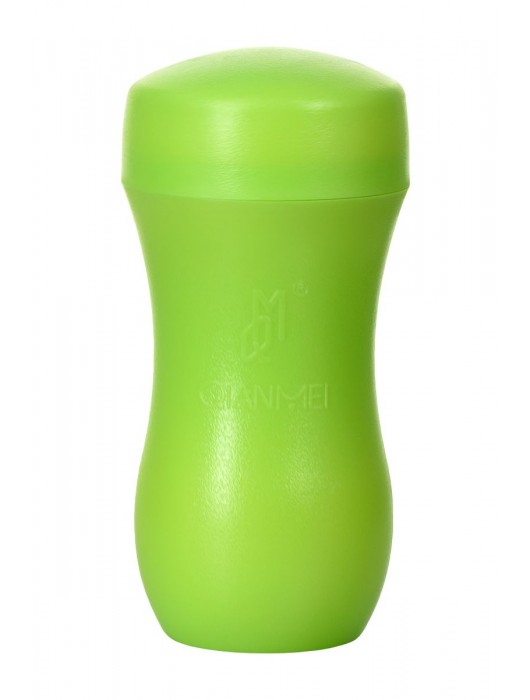 Мастурбатор-вагина A-Toys в зеленой колбе - A-toys - в Курске купить с доставкой