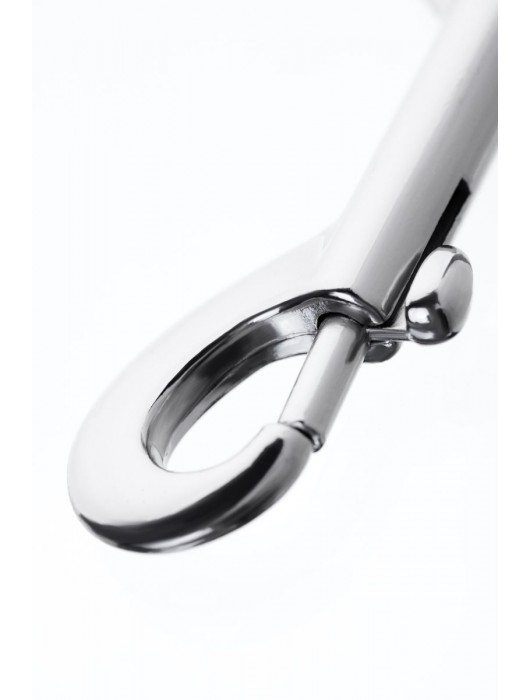 Серебристый двухсторонний карабин TOYFA Metal - ToyFa - купить с доставкой в Курске