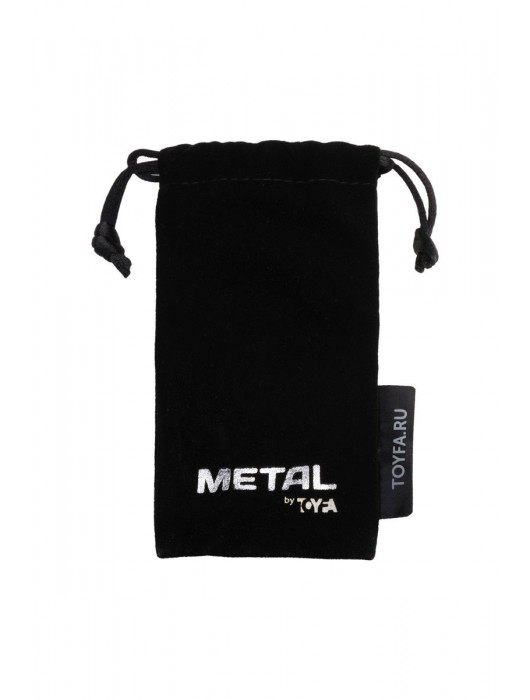 Серебристый двухсторонний карабин TOYFA Metal - ToyFa - купить с доставкой в Курске