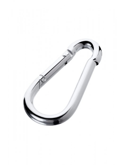 Серебристый карабин TOYFA Metal - ToyFa - купить с доставкой в Курске