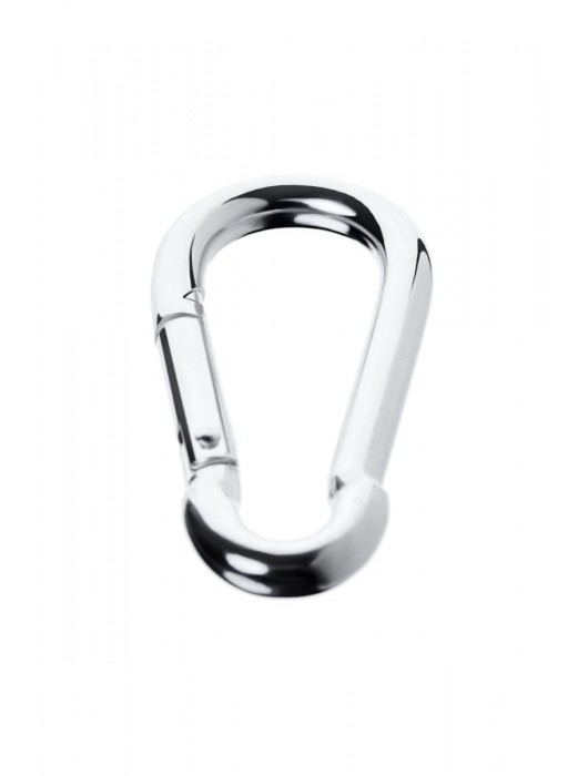 Серебристый карабин TOYFA Metal - ToyFa - купить с доставкой в Курске