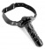 Чёрный кляп с фаллоимитатором Deluxe Ball Gag with Dildo - Pipedream - купить с доставкой в Курске