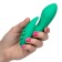 Зеленый вибромассажер-кролик Sierra Sensation - 15 см. - California Exotic Novelties
