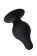 Черная анальная втулка Spade S - 8 см. - Erotist Adult Toys