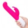 Розовый вибромассажер для G-точки Come hither G-Spot Rabbit - 24,5 см. - Rabbit Essentials купить в Курске с доставкой в Orgasmix.ru Розовый вибромассажер для G-точки Come hither G-Spot Rabbit - 24,5 см. - Rabbit Essentials