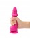 Розовый фаллоимитатор Strap-On-Me Sliding Skin Realistic Dildo size M - Strap-on-me