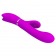 Лиловый вибратор-кролик с подвижной клиторальной щеточкой Clitoris Vibrator - 20,8 см. - Baile купить в Курске с доставкой в Orgasmix.ru Лиловый вибратор-кролик с подвижной клиторальной щеточкой Clitoris Vibrator - 20,8 см. - Baile