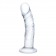 Стеклянный фаллоимитатор из стекла 7’’ Curved Realistic Glass Dildo With Veins - 15,9 см. - Glas
