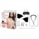 Большой эротический набор из 12 предметов Interchangeable Collar   Nipple Clips Set - Lux Fetish - купить с доставкой в Курске