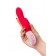 Красный вибратор с клиторальным отростком Petunia - 19 см. - ToyFa купить в Курске с доставкой в Orgasmix.ru Красный вибратор с клиторальным отростком Petunia - 19 см. - ToyFa