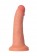 Телесный фаллоимитатор на присоске RealStick CALIBER - 18 см. - ToyFa