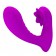 Лиловый вибратор Nadal для двойной стимуляции - Baile купить в Курске с доставкой в Orgasmix.ru Лиловый вибратор Nadal для двойной стимуляции - Baile