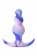 Анальная пробка с цветными разводами Twilight - 7,6 см. - Blush Novelties в Курске Анальная пробка с цветными разводами Twilight - 7,6 см. - Blush Novelties