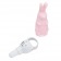 Розовый виброзайчик 4PLAY FINGER RING VIBE RABBIT PINK - NMC купить в Курске с доставкой в Orgasmix.ru Розовый виброзайчик 4PLAY FINGER RING VIBE RABBIT PINK - NMC