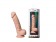 Телесный фаллоимитатор на присоске Real Skin Model 1 - 17,8 см. - Adrien Lastic
