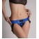 Синий пояс для страпона Strap-On-Me Harness Curious - Strap-on-me - купить с доставкой в Курске