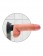 Телесный вибратор с мошонкой и съемной присоской 7  Vibrating Cock with Balls - 17,8 см. - Pipedream