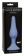 Синяя анальная пробка Slim Anal Plug XL - 15,5 см. - Lola Games