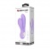 Сиреневый вибратор с клиторальным отростком Canrol - 17,1 см. - Baile купить в Курске с доставкой в Orgasmix.ru Сиреневый вибратор с клиторальным отростком Canrol - 17,1 см. - Baile